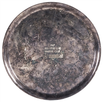 1967 All-Star Game Silver Plate Award from Chrysler Corp. 